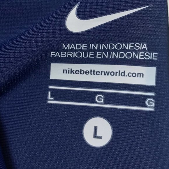 Nike Women’s Pure Flouncy Tennis Skirt in Navy size L #132 - Picture 4 of 5